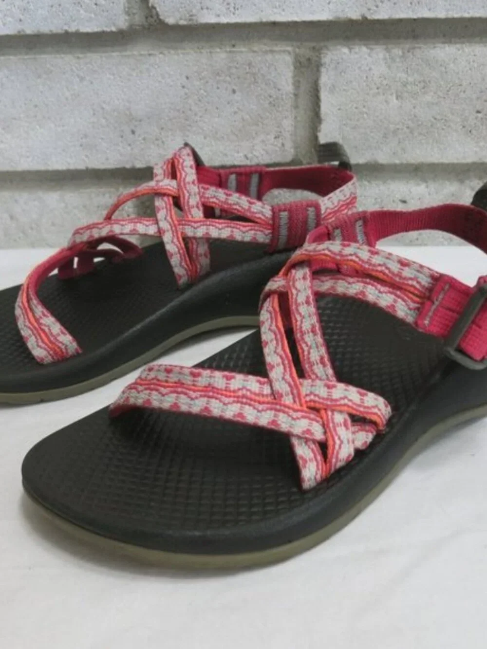 Chaco Dual Webbing Comfort Sandals Outdoor Strappy Shoes Kids Footwear Sz 1